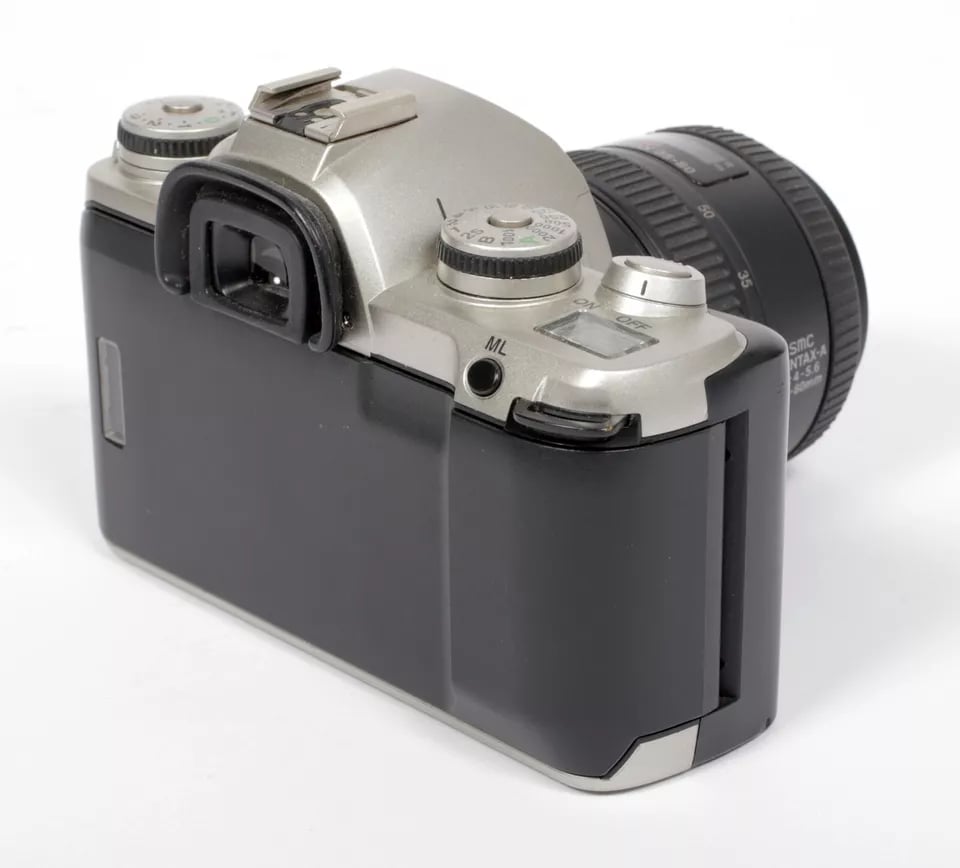 Pentax ZX-M 35mm SLR Film Camera with 35-80mm AF zoom lens